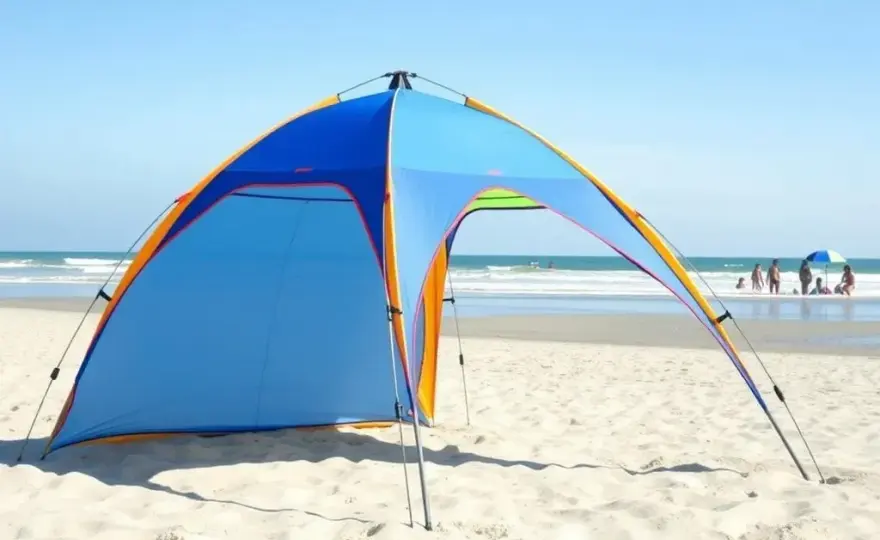 Jak się składa namiot plażowy? Proste kroki, uniknij problemów!