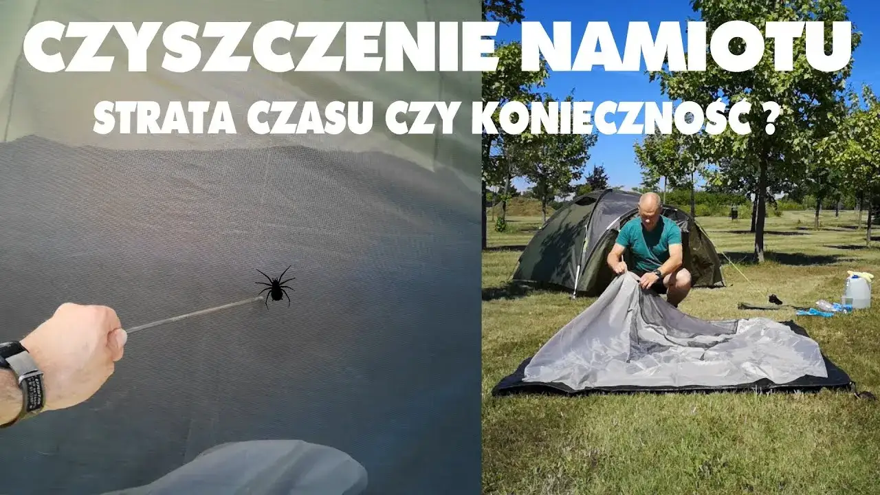 Zdjęcie Jak wyczyścić namiot, aby uniknąć zniszczeń i zachować jego trwałość